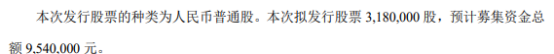 华迅智能拟计划发行318万股股份 预计募资总额954万 用于补充公司流动资金星空体育平台(图1)