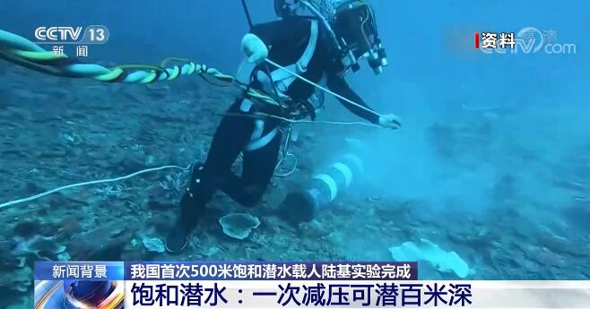 交通运输部：我国首次500米饱和潜水载人陆基实验完成星空体育平台(图5)